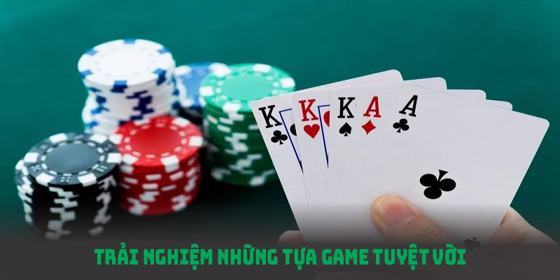 Trải nghiệm những tựa game tuyệt vời tại sảnh game bài 33win